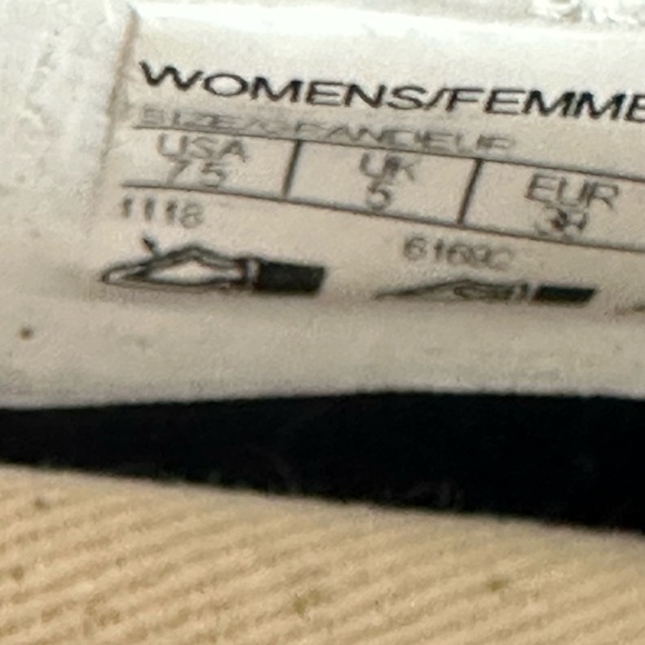 Keds Wedge Sneakers Espadrille Shoe Siza 7.5 Striped Canvas Slip On - Picture 6 of 7